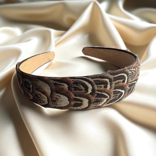 Pheasant Feather Hairband (CFHB3032)
