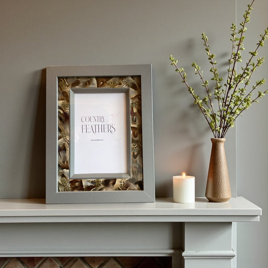 Pheasant, duck & partridge Feather Photo Frame (CFPF2438)