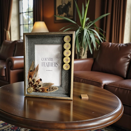 Pheasant & Duck Feather Photo Frame (CFPF2451)