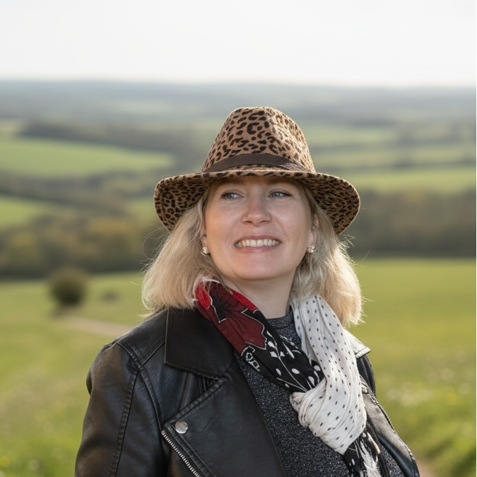 Fedora Leopard Print Hat With A Brown Leather Band (CFH62)