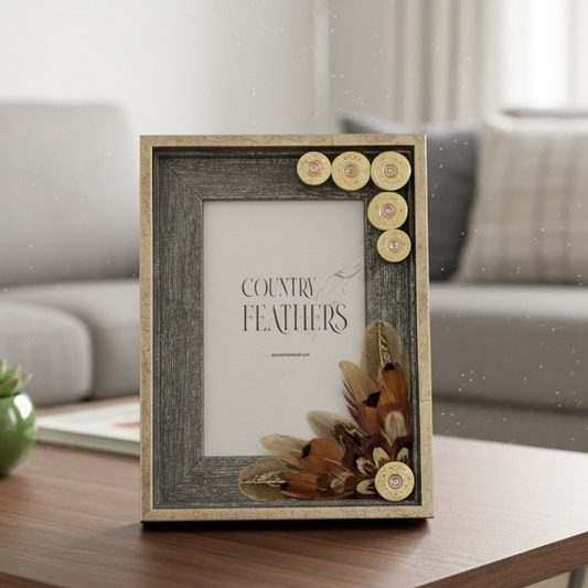 Pheasant Feather Photo Frame (CFPF2466)