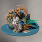 Natural Feather Hat Pin CFP861