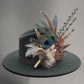Natural Feather Hat Pin (CFP836)