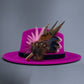 Light Pink & Natural Feather Hat Pin (CFP759)