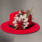 Duck, Guinea Fowl Rooster & Pheasant Feather Hat Pin CFP871