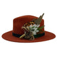 Green & Natural Feather Hat Pin (CFP572)