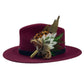 Green & Natural Feather Hat Pin (CFP572)