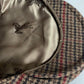 Brown Wool Mix Tweed Flat Cap With Warm Tones (CFFC7002)