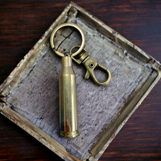 Recycled Brass Bullet Keyring (CFKR5034)