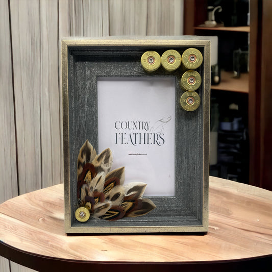 Pheasant & Duck Feather Photo Frame (CFPF2103)