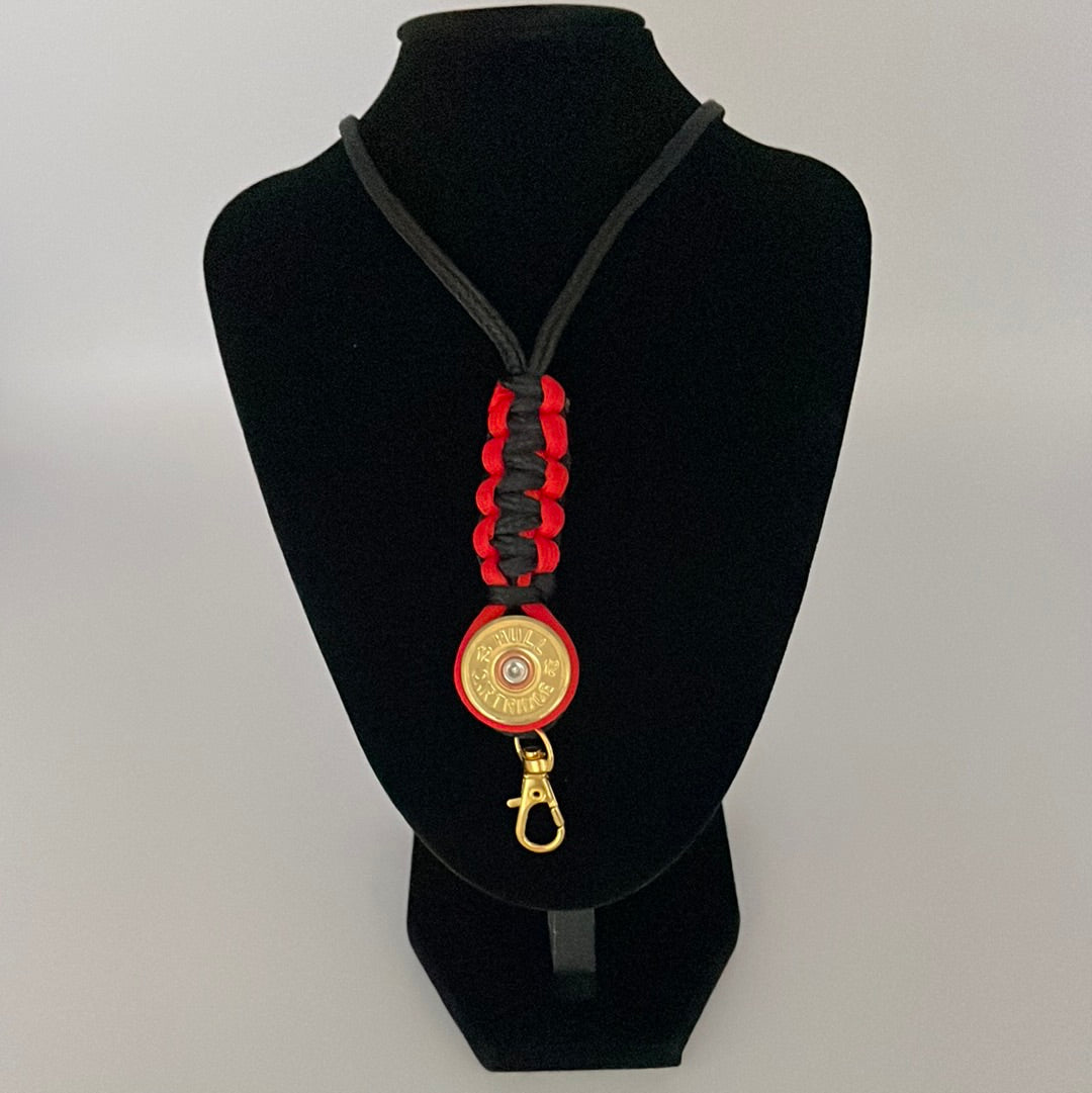 Cartridge Lanyard With Black Cord