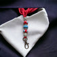 Red & Blue Beaded Lanyard (CFL8028)