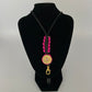 Cartridge Lanyard With Black Cord