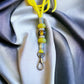 Yellow Beaded Lanyard (CFL8047)